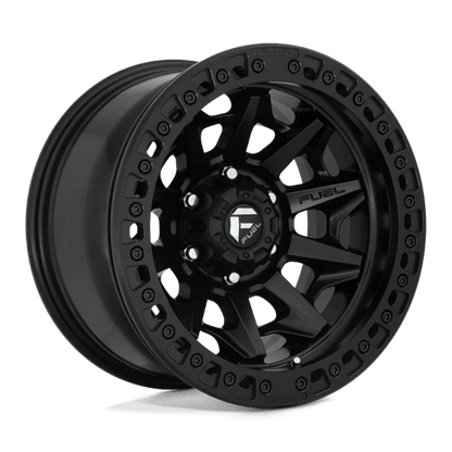 Fuel 1PC | D114 COVERT BEADLOCK | 17.0x9.00 | 5X127 | -15 | MATTE BLACK