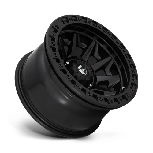 Fuel 1PC | D114 COVERT BEADLOCK | 17.0x9.00 | 5X127 | -15 | MATTE BLACK