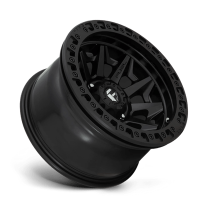 Fuel 1PC | D114 COVERT BEADLOCK | 17.0x9.00 | 5X127 | -15 | MATTE BLACK