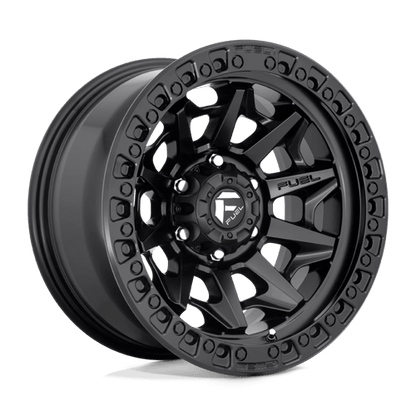 Fuel 1PC | D694 COVERT | 17.0x9.00 | 6X135 | -12 | MATTE BLACK