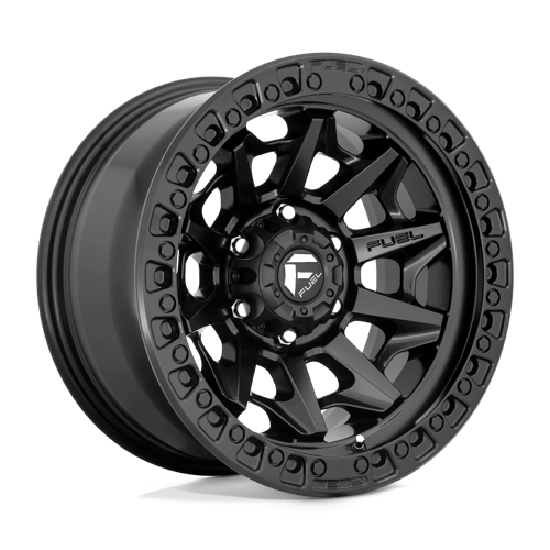 Fuel 1PC | D694 COVERT | 17.0x9.00 | 6X139.7 | -12 | MATTE BLACK