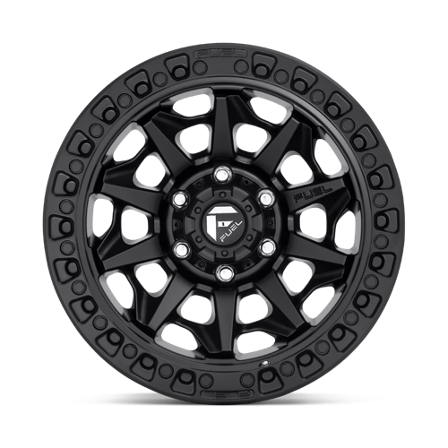 Fuel 1PC | D694 COVERT | 17.0x9.00 | 6X135 | 1 | MATTE BLACK