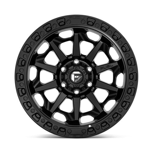 Fuel 1PC | D694 COVERT | 17.0x9.00 | 5X127 | -12 | MATTE BLACK