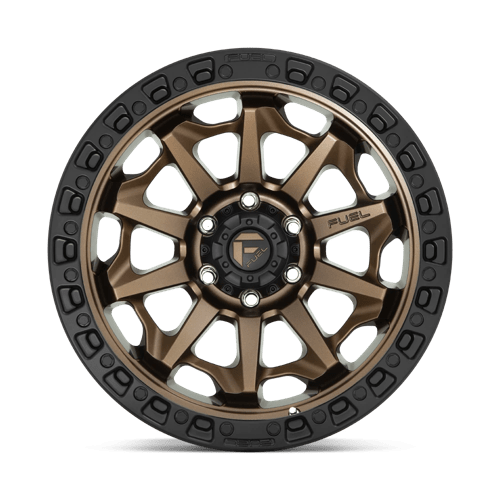 Fuel 1PC | D696 COVERT | 20.0x9.00 | 5X150 | 20 | MATTE BRONZE BLACK BEAD RING