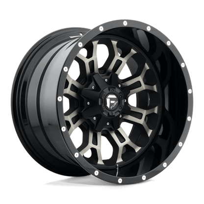 Fuel 1PC | D561 CRUSH | 20.0x9.00 | 6X135/6X139.7 | 20 | GLOSS MACH DOUBLE DARK TINT