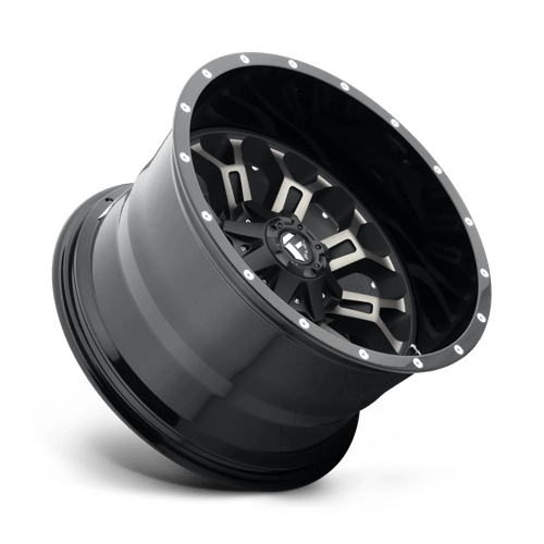 Fuel 1PC | D561 CRUSH | 18.0x9.00 | 5X139.7/5X150 | 20 | GLOSS MACH DOUBLE DARK TINT
