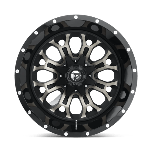 Fuel 1PC | D561 CRUSH | 20.0x10.00 | 6X135/6X139.7 | -19 | GLOSS MACH DOUBLE DARK TINT