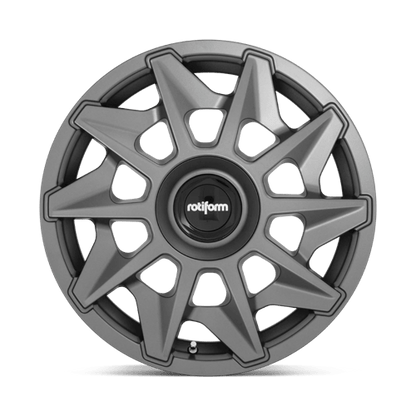 Rotiform | R128 CVT | 18.0x8.50 | 5X100/5X112 | 35 | MATTE ANTHRACITE