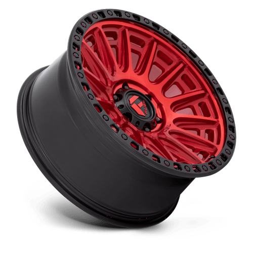 Fuel 1PC | D834 CYCLE | 20.0x9.00 | 6X135 | 1 | CANDY RED W/ BLACK RING
