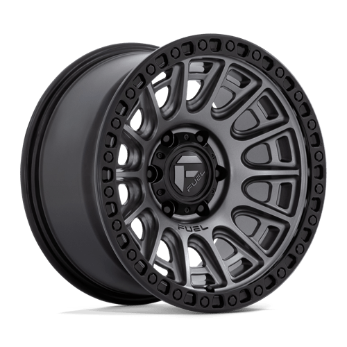 Fuel 1PC | D835 CYCLE | 17.0x8.50 | 6X114.3 | 34 | MATTE GUNMETAL W/ BLACK RING