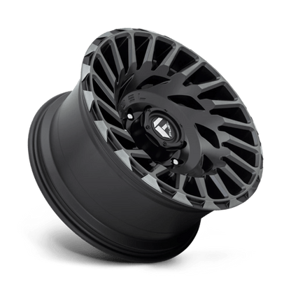Fuel 1PC | D683 CYCLONE | 18.0x9.00 | 6X139.7 | -12 | MATTE MACH DOUBLE DARK TINT