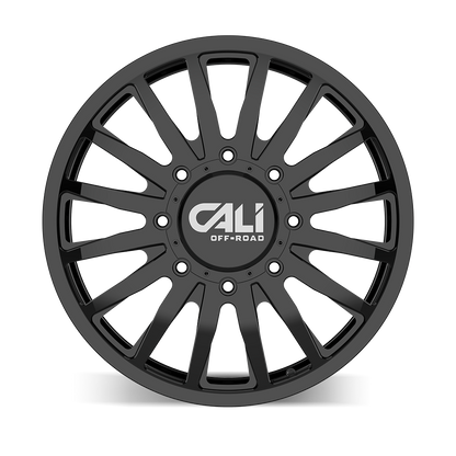 CALI OFF-ROAD SUMMIT DUALLY GLOSS BLACK | 20x8.25 | 8x210 | 115mm | 9110D-2879GBF115
