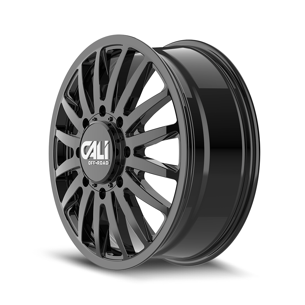 CALI OFF-ROAD SUMMIT DUALLY GLOSS BLACK | 20x8.25 | 8x200 | 115mm | 9110D-2877GBF115