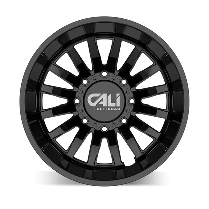 CALI OFF-ROAD SUMMIT DUALLY GLOSS BLACK | 22x8.25 | 8x200 | -192mm | 9110D-22877GBR192