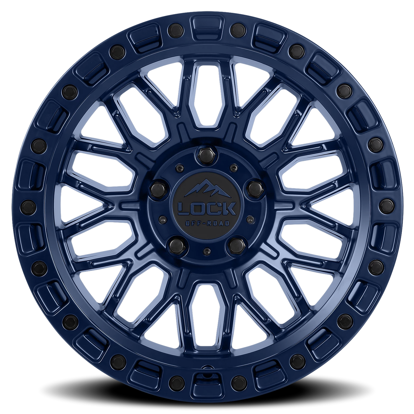 COMBAT | 20X10 | 6X135 | -18 | MATTE BLUE | COMBAT-2163BLUE - Image 3