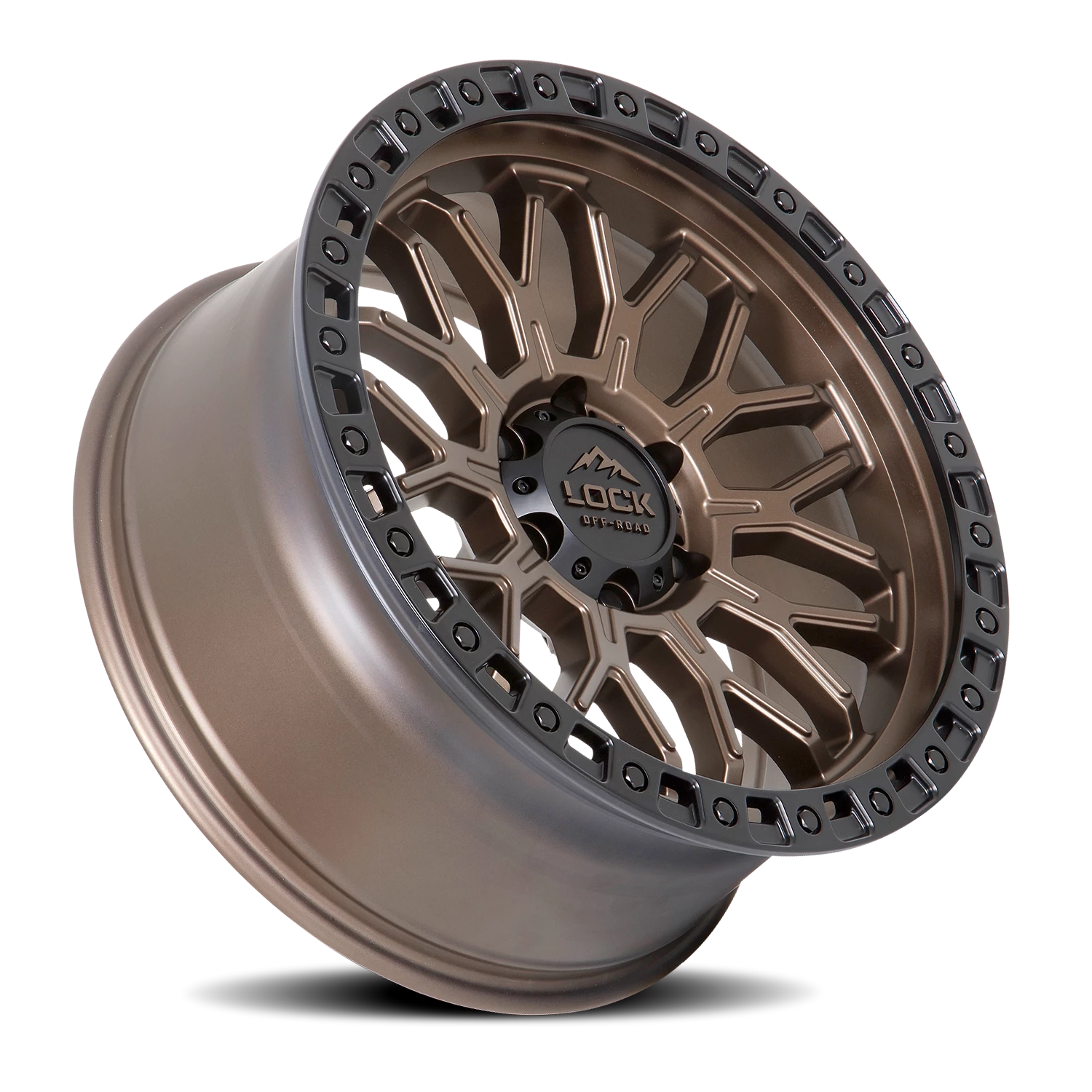 COMBAT | 17X9 | 5X127 | +1 | MATTE BRONZE W MATTE BLACK RING | COMBAT-7957MRMBR - Image 2
