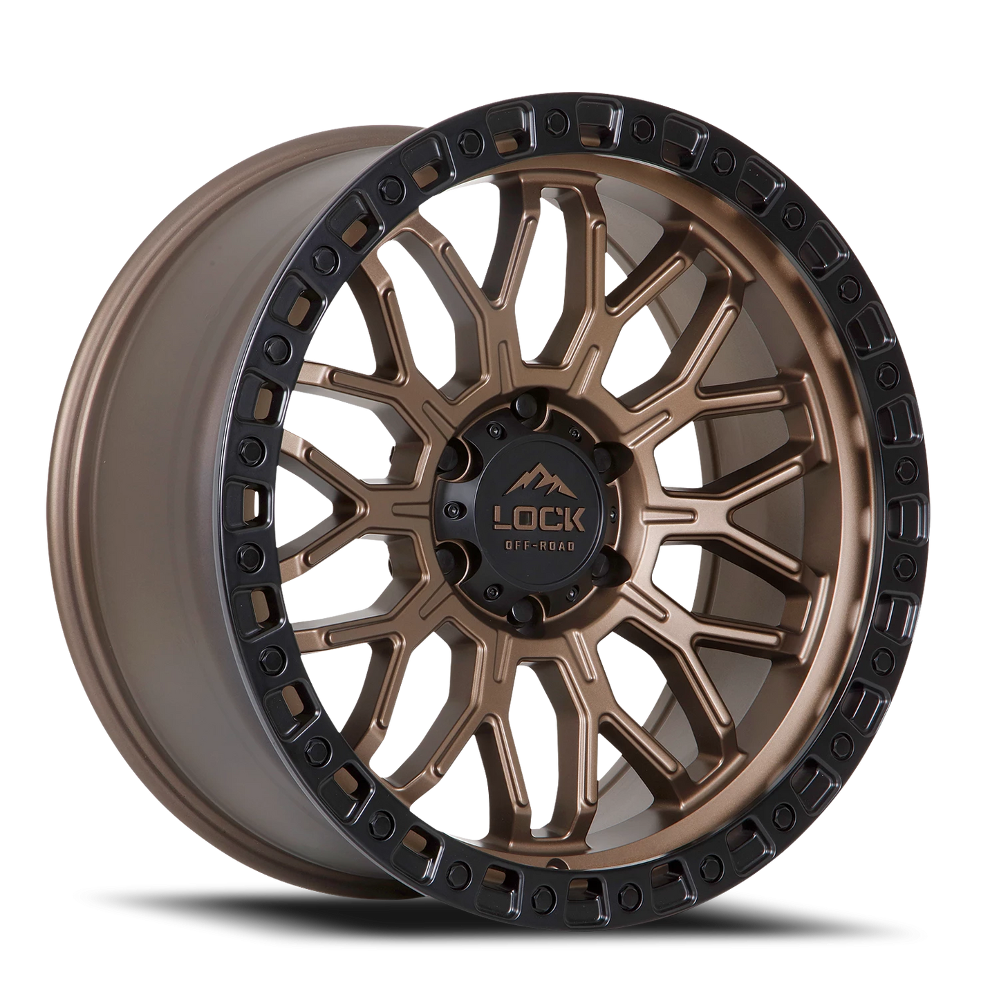 COMBAT | 17X9 | 6X139.7 | -12 | MATTE BRONZE W MATTE BLACK RING | COMBAT-7969MRMBR12N