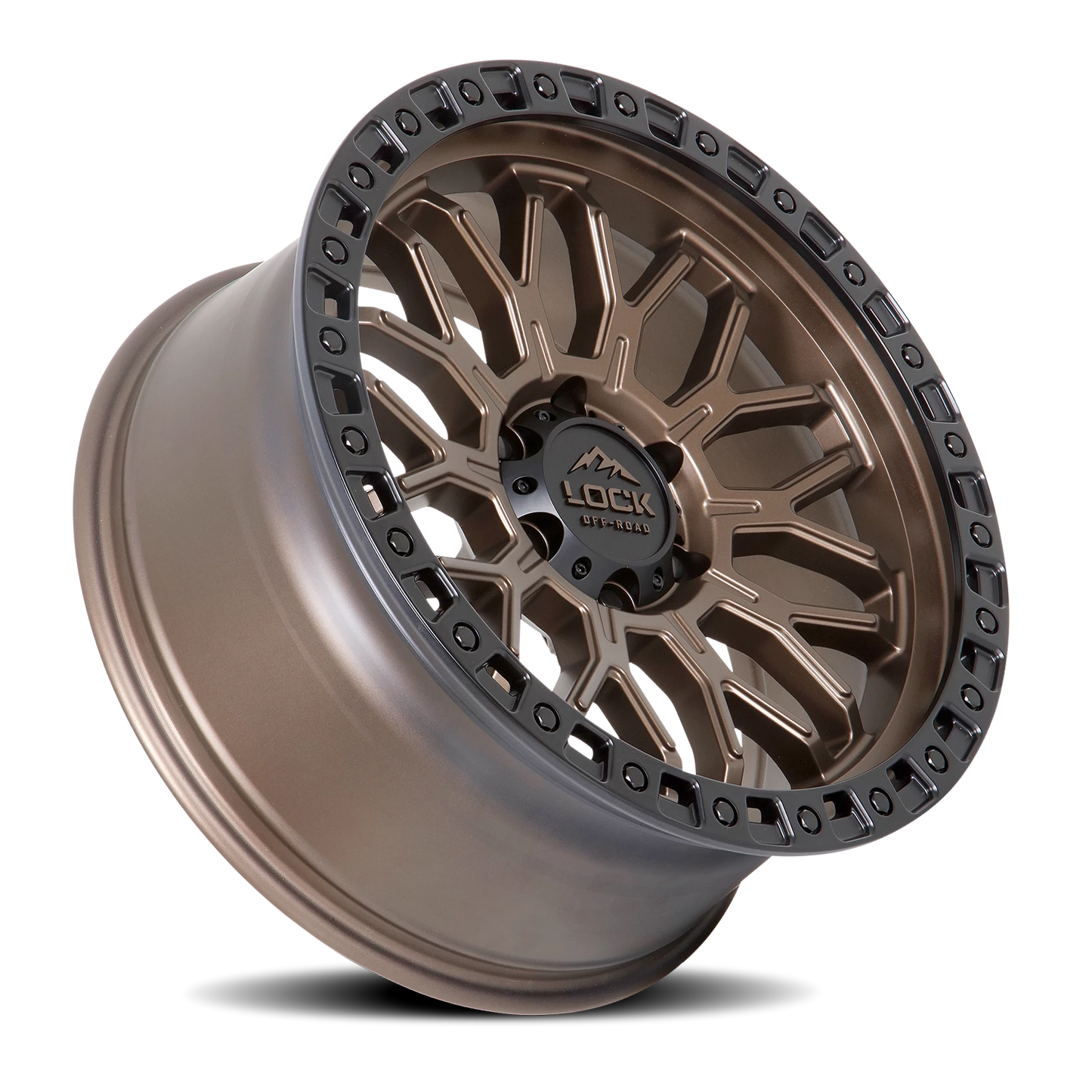 COMBAT | 17X9 | 6X139.7 | -12 | MATTE BRONZE W MATTE BLACK RING | COMBAT-7969MRMBR12N - Image 2