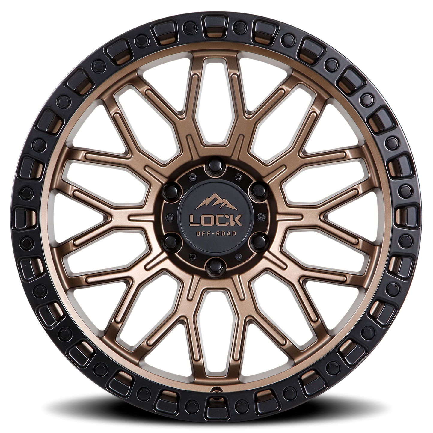 COMBAT | 20X9 | 6X135 | +0 | MATTE BRONZE W MATTE BLACK RING | COMBAT-2963MRMBR - Image 3