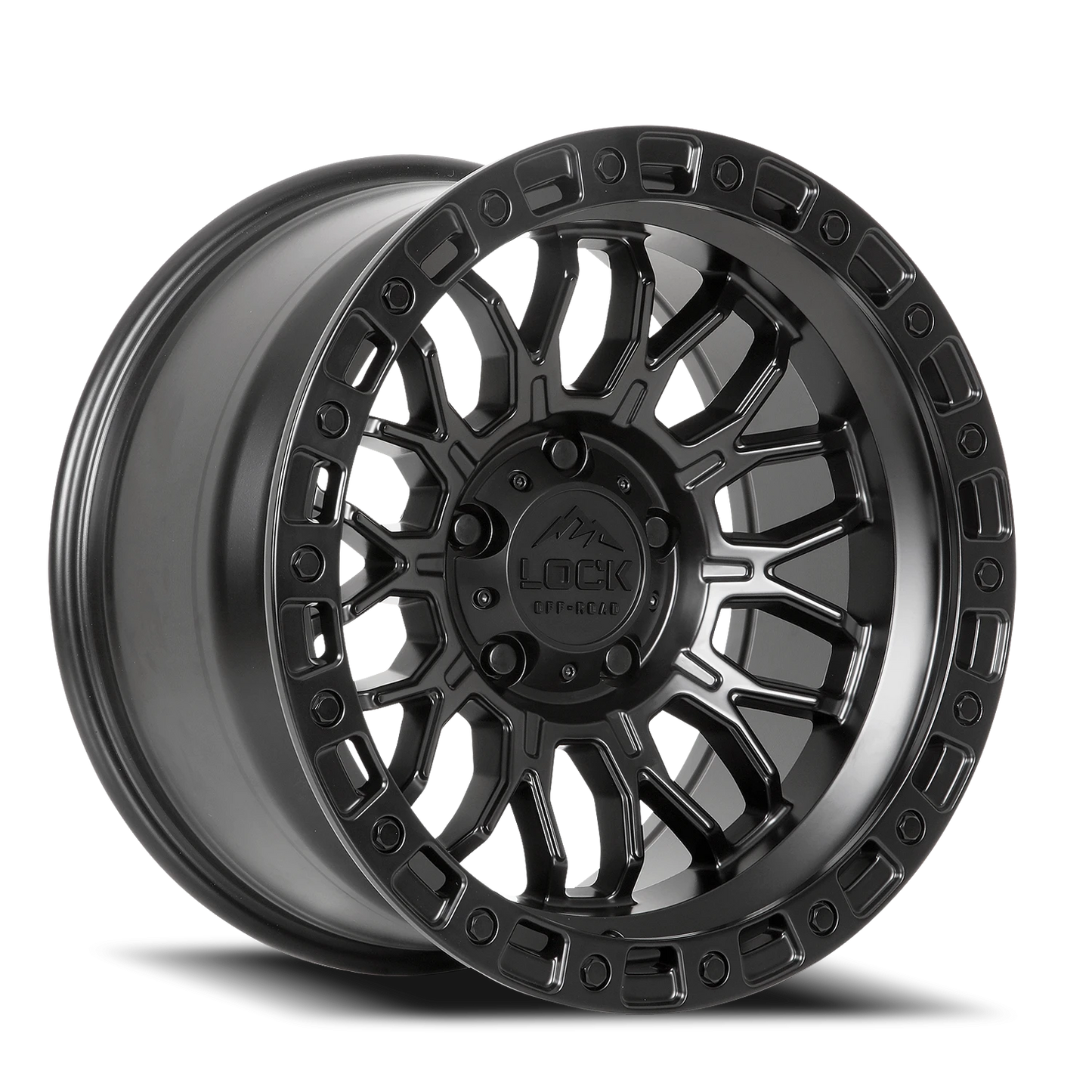 COMBAT | 20X9 | 5X127 | +0 | MATTE BLACK W MATTE BLACK RING | COMBAT-2957MB