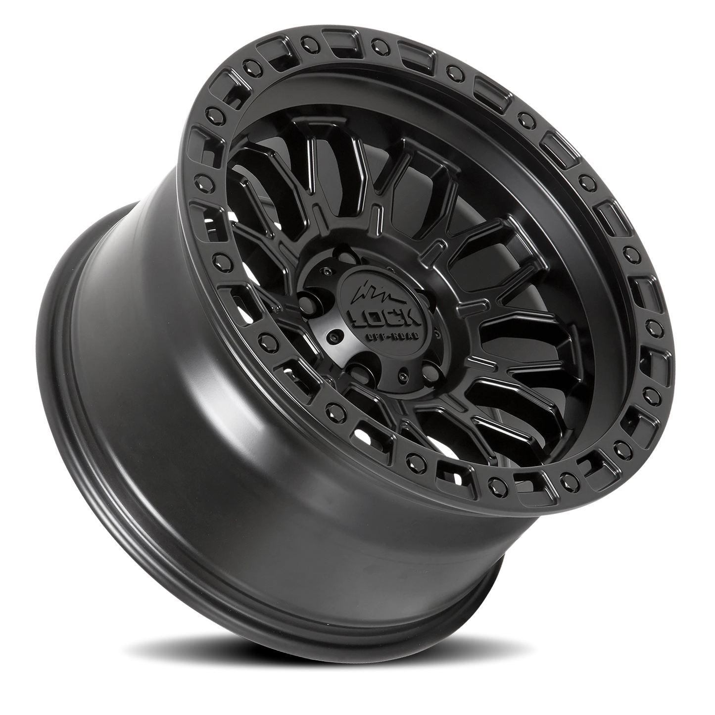 COMBAT | 17X9 | 5X127 | +1 | MATTE BLACK W MATTE BLACK RING | COMBAT-7957MB - Image 2