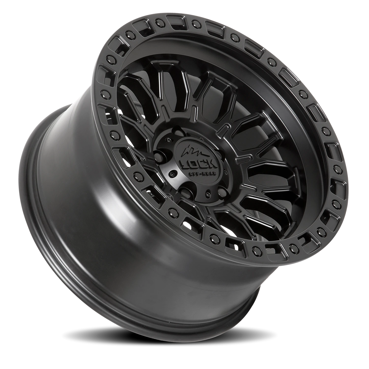 COMBAT | 17X9 | 5X127 | -12 | MATTE BLACK W MATTE BLACK RING | COMBAT-7957MB12N - Image 2
