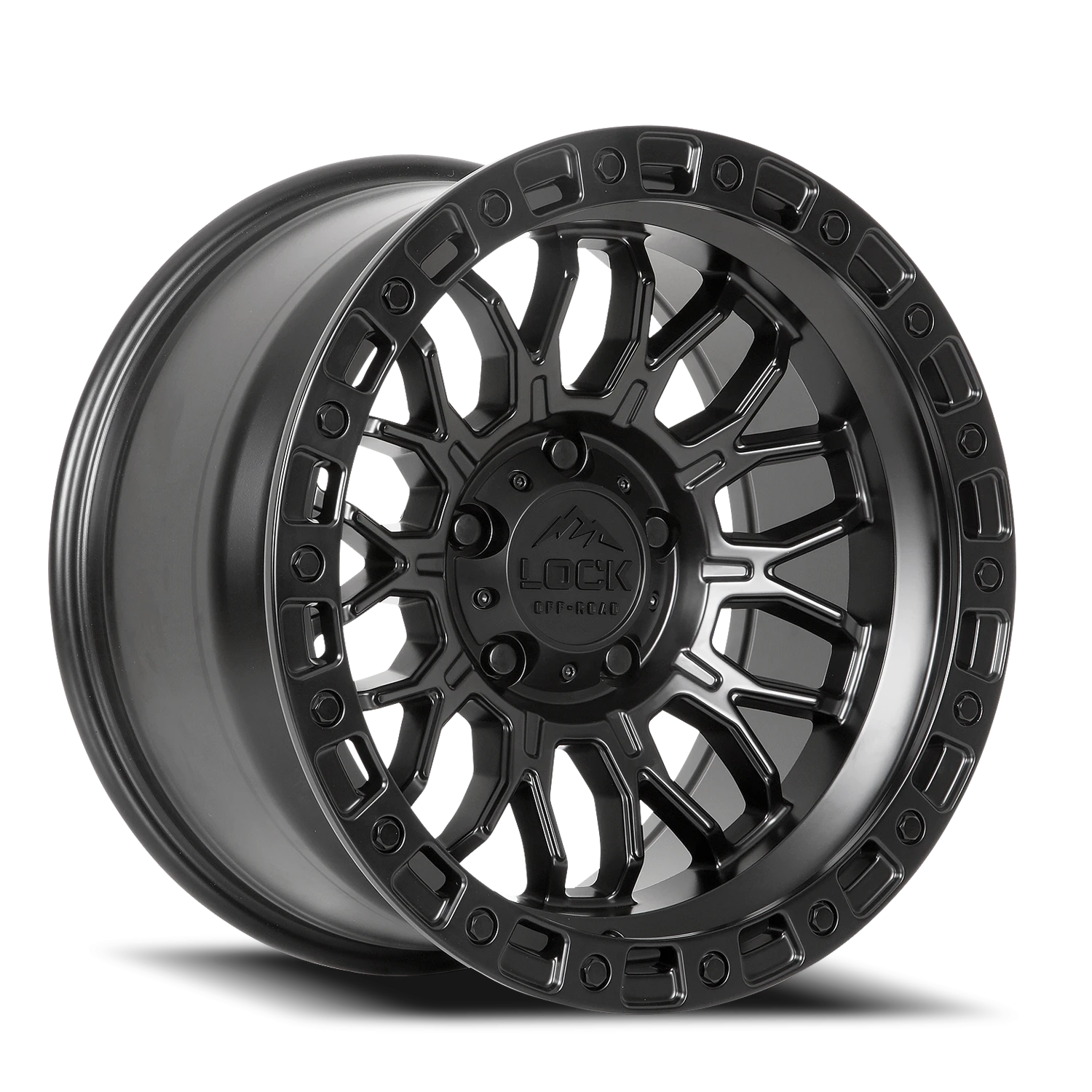 COMBAT | 17X9 | 6X139.7 | +1 | MATTE BLACK W MATTE BLACK RING | COMBAT-7969MB