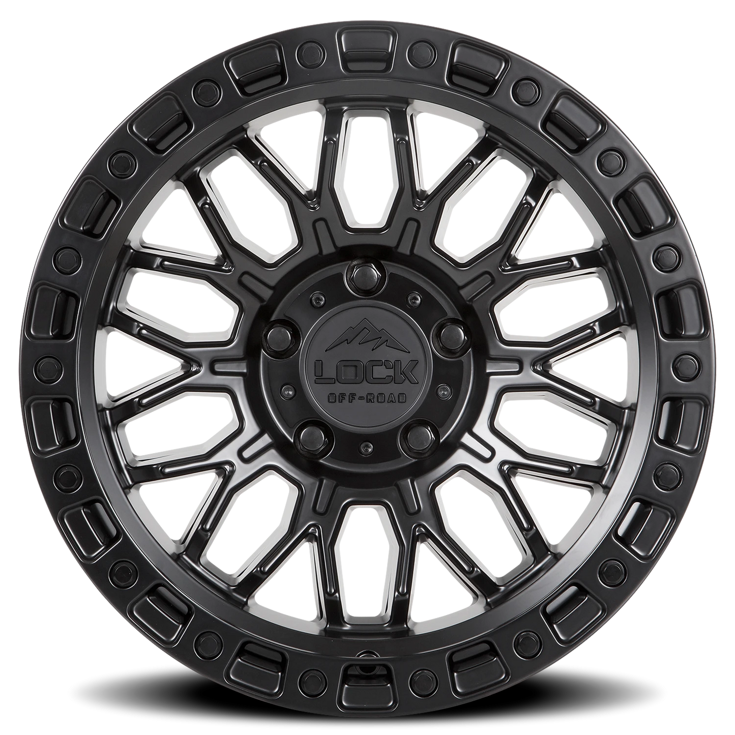 COMBAT | 17X9 | 6X135 | +1 | MATTE BLACK W MATTE BLACK RING | COMBAT-7963MB - Image 3