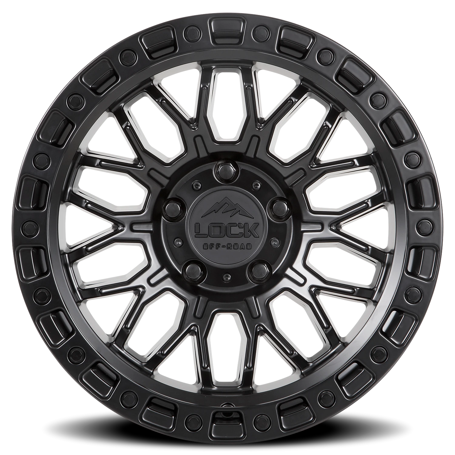COMBAT | 17X9 | 6X135 | +1 | MATTE BLACK W MATTE BLACK RING | COMBAT-7963MB - Image 3