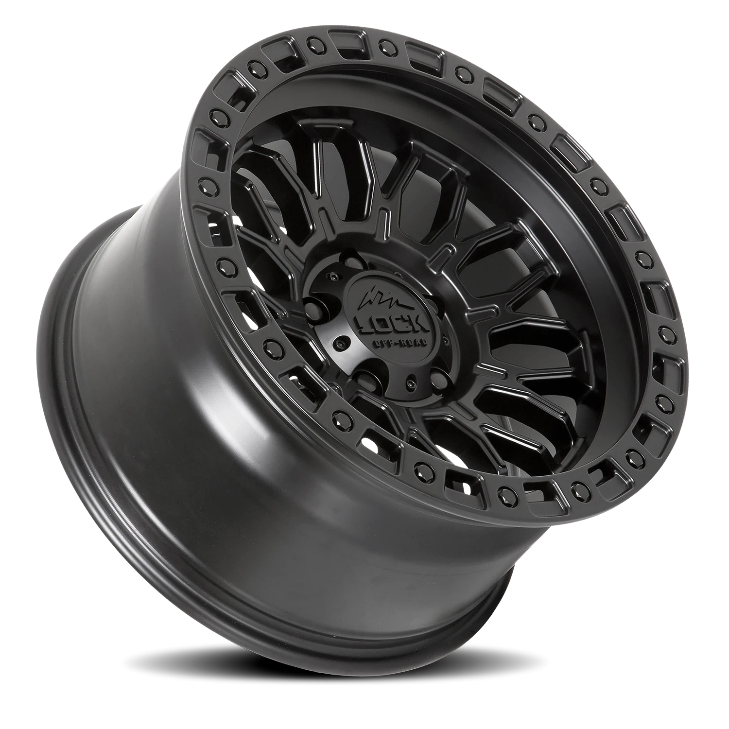 COMBAT | 20X10 | 8X165.1 | -18 | MATTE BLACK W MATTE BLACK RING | COMBAT-2186MB - Image 2