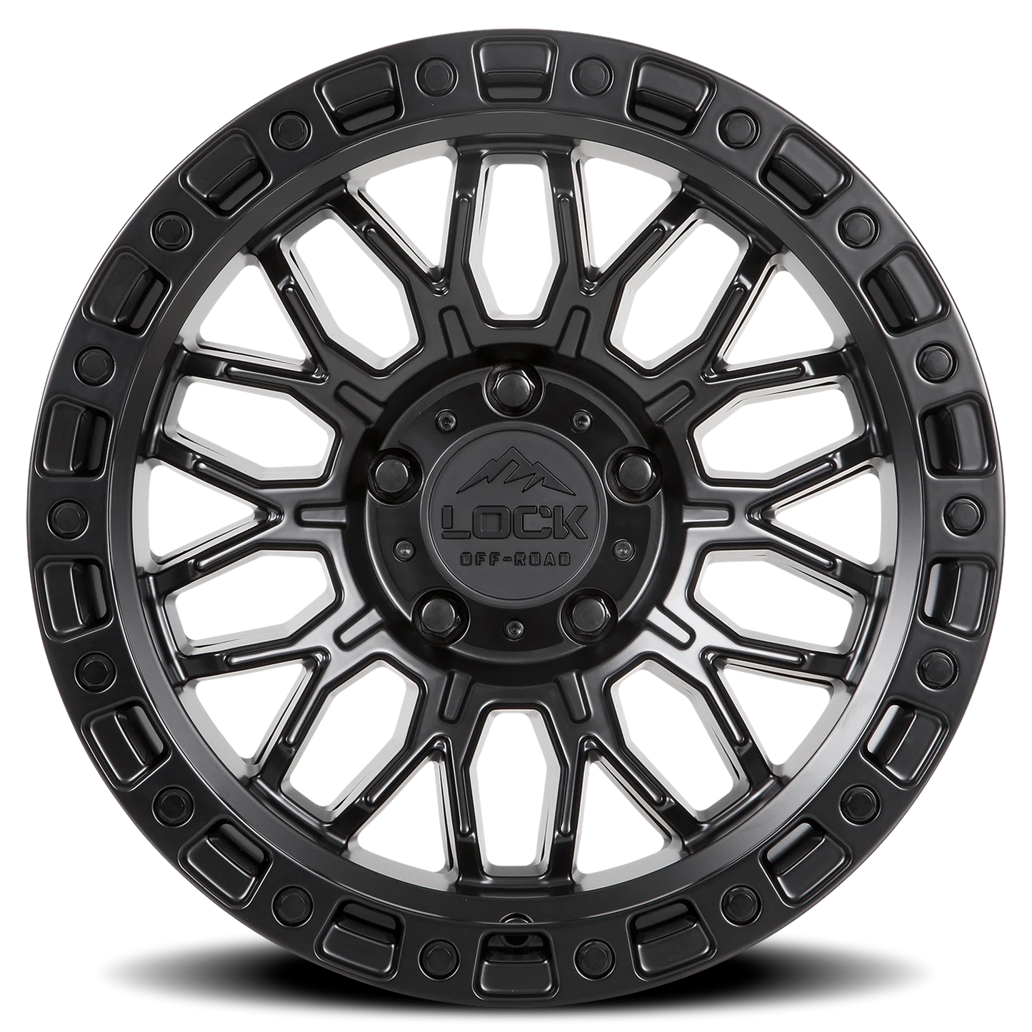 COMBAT | 20X10 | 8X165.1 | -18 | MATTE BLACK W MATTE BLACK RING | COMBAT-2186MB - Image 3