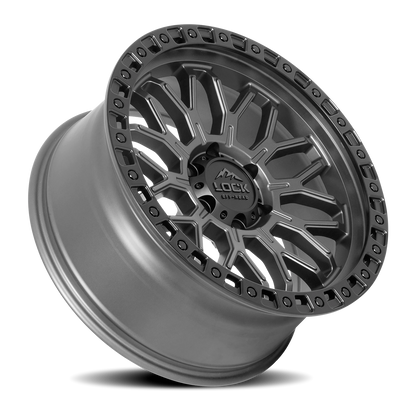 COMBAT | 17X9 | 6X139.7 | -12 | MATTE GREY W MATTE BLACK RING | COMBAT-7969MGMBR12N - Image 2