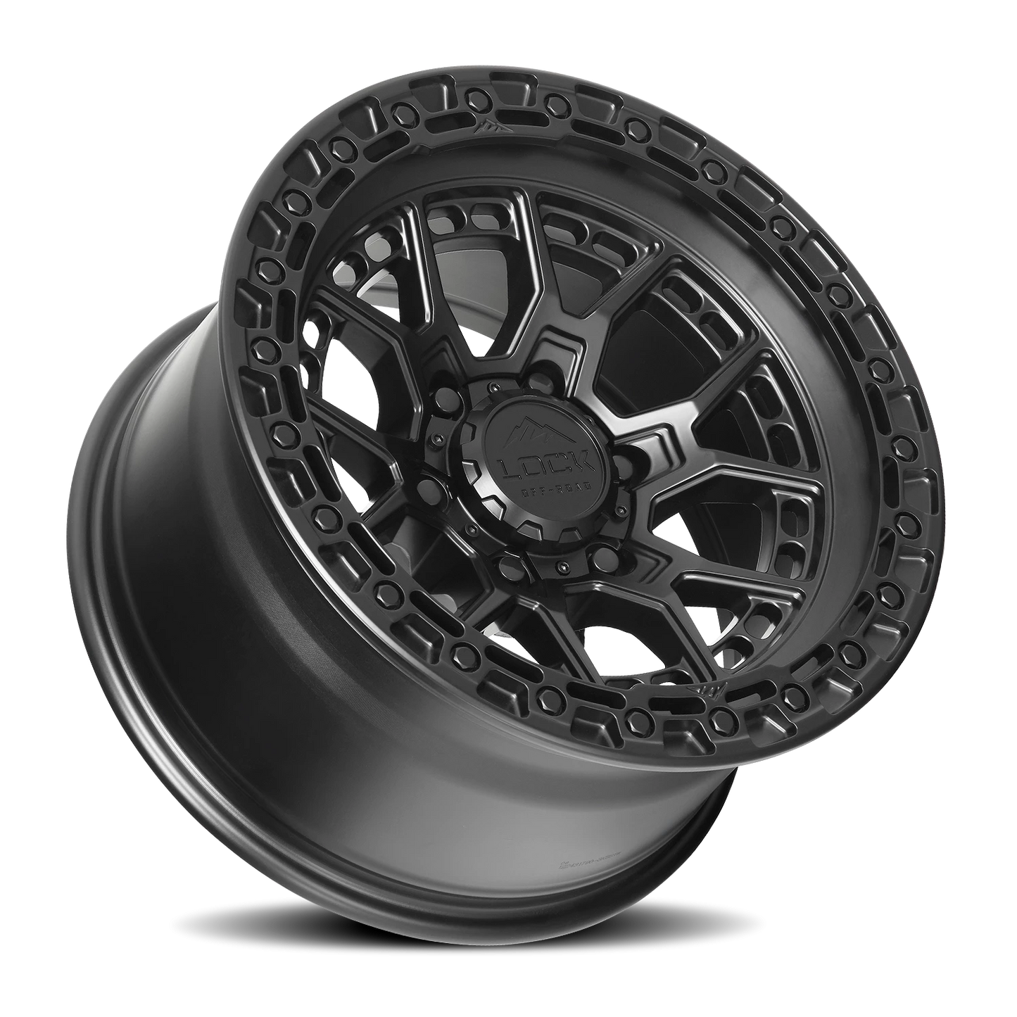 COMMANDO | 17X9 | 5X127 | -12 | MATTE BLACK W MATTE BLACK RING | COMMANDO-7957MB12N - Image 2