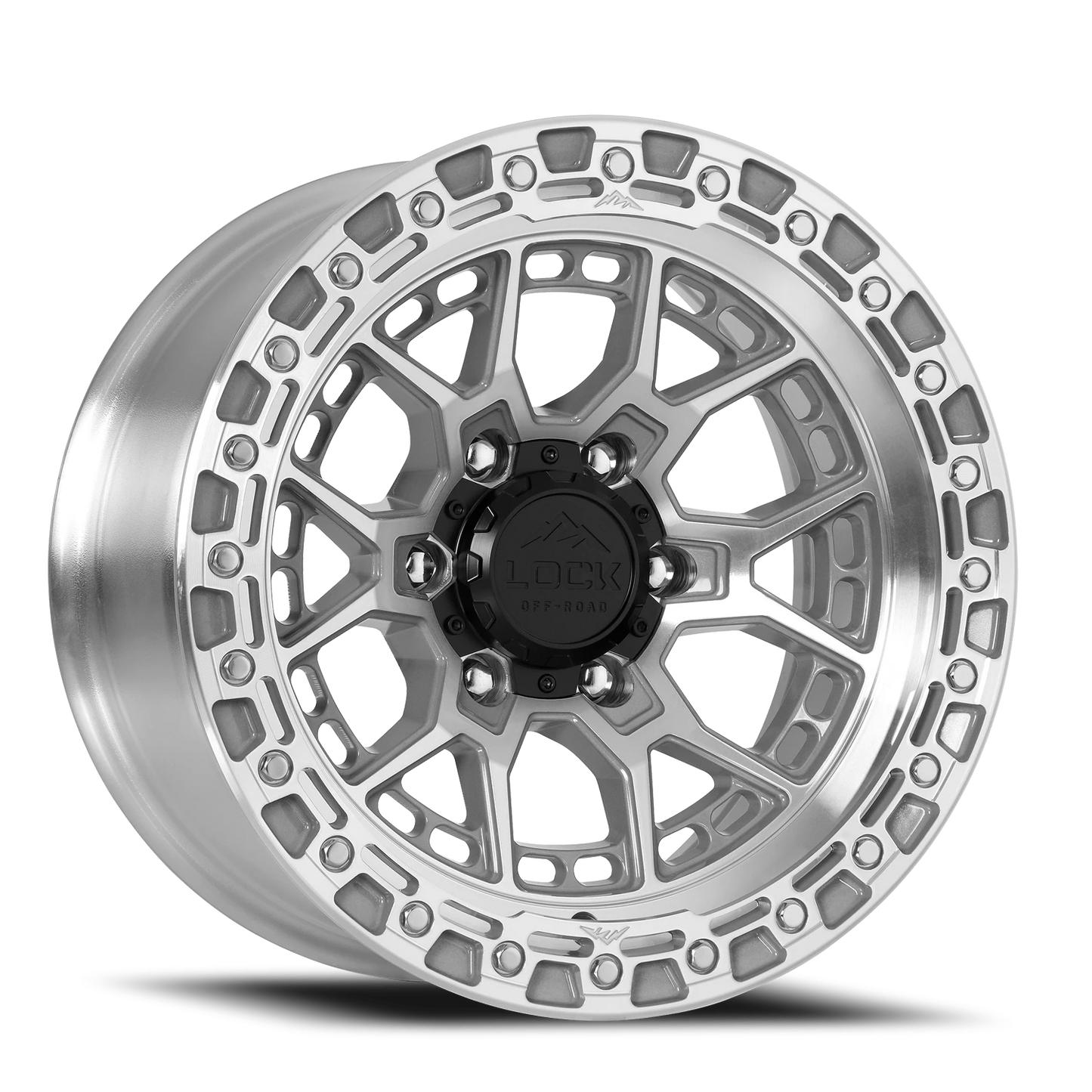 COMMANDO | 20X10 | 8X180 | -18 | MACHINE WITH CLEAR COAT | COMMANDO-2188MC