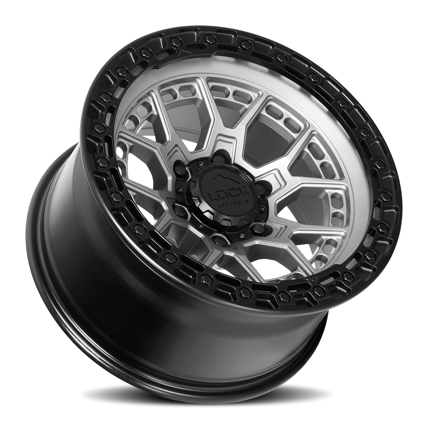 COMMANDO | 17X9 | 6X139.7 | -12 | MATTE GREY W MATTE BLACK RING | COMMANDO-7969MGMBR12N - Image 2