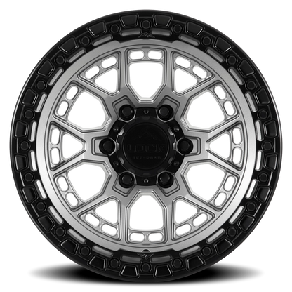 COMMANDO | 20X10 | 6X139.7 | -18 | MATTE GREY W MATTE BLACK RING | COMMANDO-2169MGMBR - Image 3