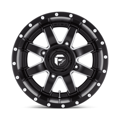 Fuel UTV | D538 MAVERICK | 15.0x10.00 | 4X137 | 0 | MATTE BLACK MILLED