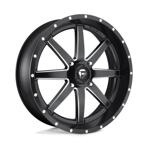 Fuel UTV | D538 MAVERICK | 22.0x7.00 | 4X156 | 13 | MATTE BLACK MILLED