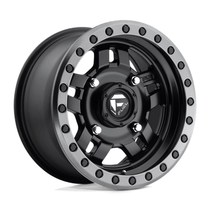 Fuel UTV | D557 ANZA | 14.0x7.00 | 4X137 | 38 | MATTE BLACK GUN METAL RING