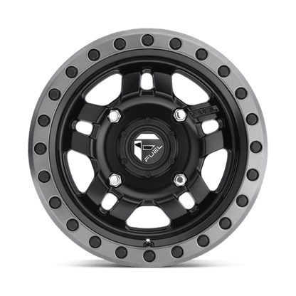 Fuel UTV | D557 ANZA | 15.0x7.00 | 4X137 | 13 | MATTE BLACK GUN METAL RING