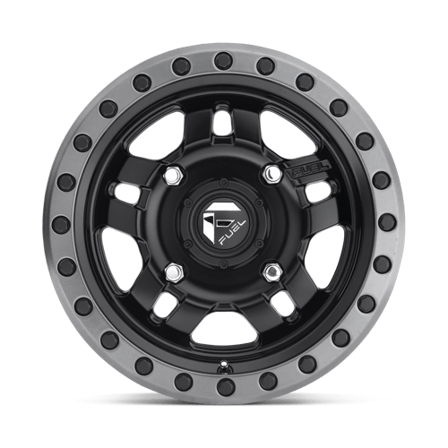 Fuel UTV | D557 ANZA | 15.0x7.00 | 4X137 | 38 | MATTE BLACK GUN METAL RING