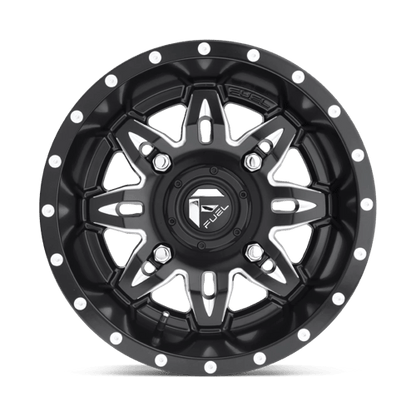Fuel UTV | D567 LETHAL | 14.0x7.00 | 4X156 | 13 | MATTE BLACK MILLED