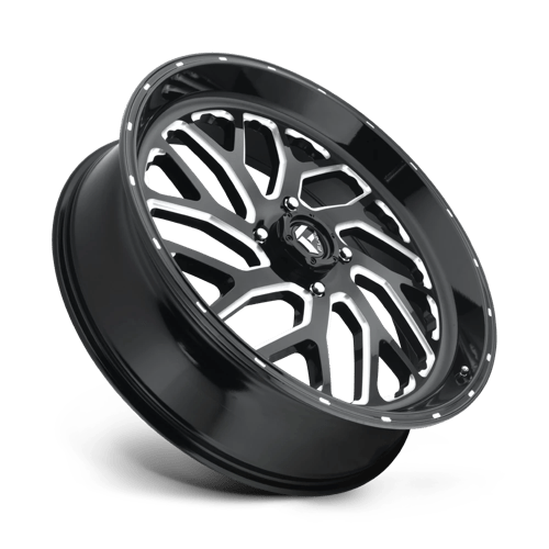 Fuel UTV | D581 TRITON | 24.0x7.00 | 4X156 | 13 | GLOSS BLACK MILLED