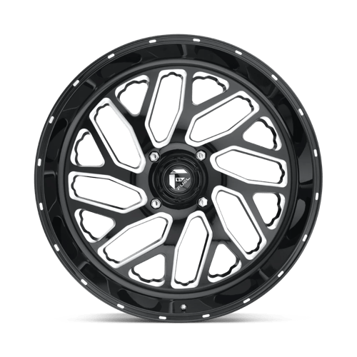 Fuel UTV | D581 TRITON | 24.0x7.00 | 4X137 | 13 | GLOSS BLACK MILLED