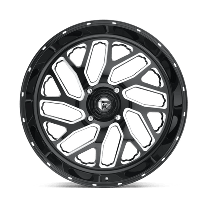 Fuel UTV | D581 TRITON | 24.0x7.00 | 4X137 | 13 | GLOSS BLACK MILLED