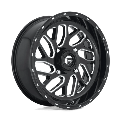 Fuel UTV | D581 TRITON | 16.0x7.00 | 4X156 | 13 | GLOSS BLACK MILLED
