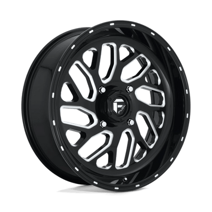 Fuel UTV | D581 TRITON | 20.0x7.00 | 4X156 | 13 | GLOSS BLACK MILLED