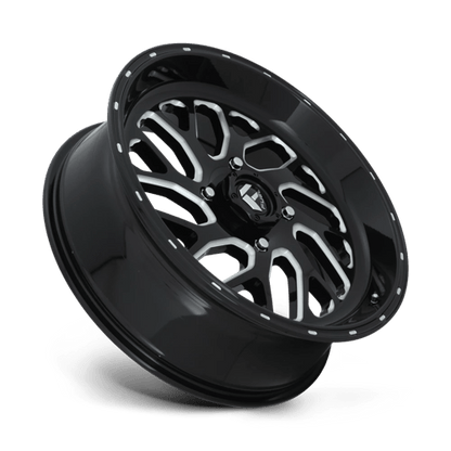 Fuel UTV | D581 TRITON | 20.0x7.00 | 4X156 | 13 | GLOSS BLACK MILLED
