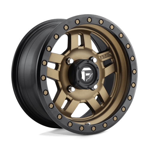 Fuel UTV | D583 ANZA UTV | 15.0x7.00 | 4X156 | 13 | MATTE BRONZE BLACK BEAD RING