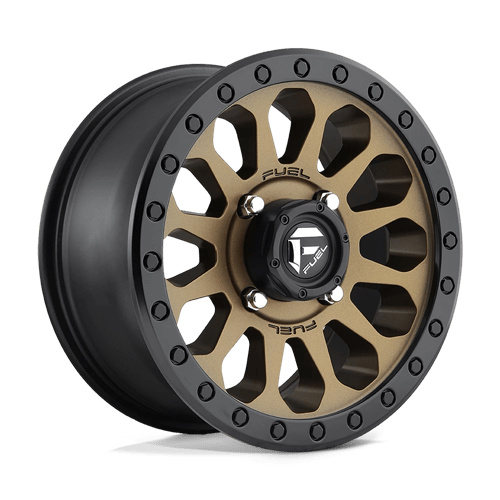 Fuel UTV | D600 VECTOR UTV | 15.0x7.00 | 4X137 | 38 | MATTE BRONZE BLACK BEAD RING